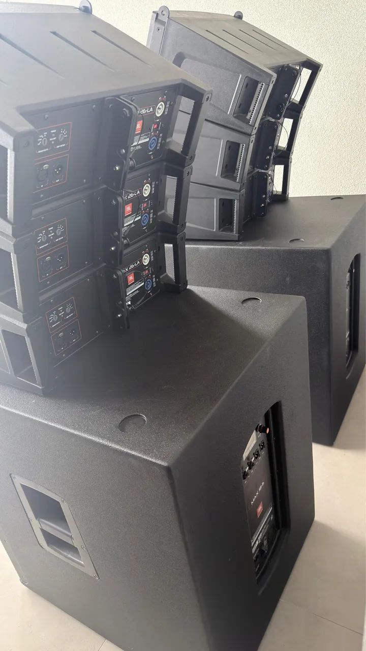 Som JBL - 6 Line Array MAX LA26 + 2 Sub MAX 18S - Foto 2