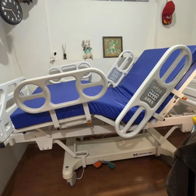 Cama Hospitalar Elétrica Mercedes Imec 8 Movimentos - Excelente Estado - Foto 6