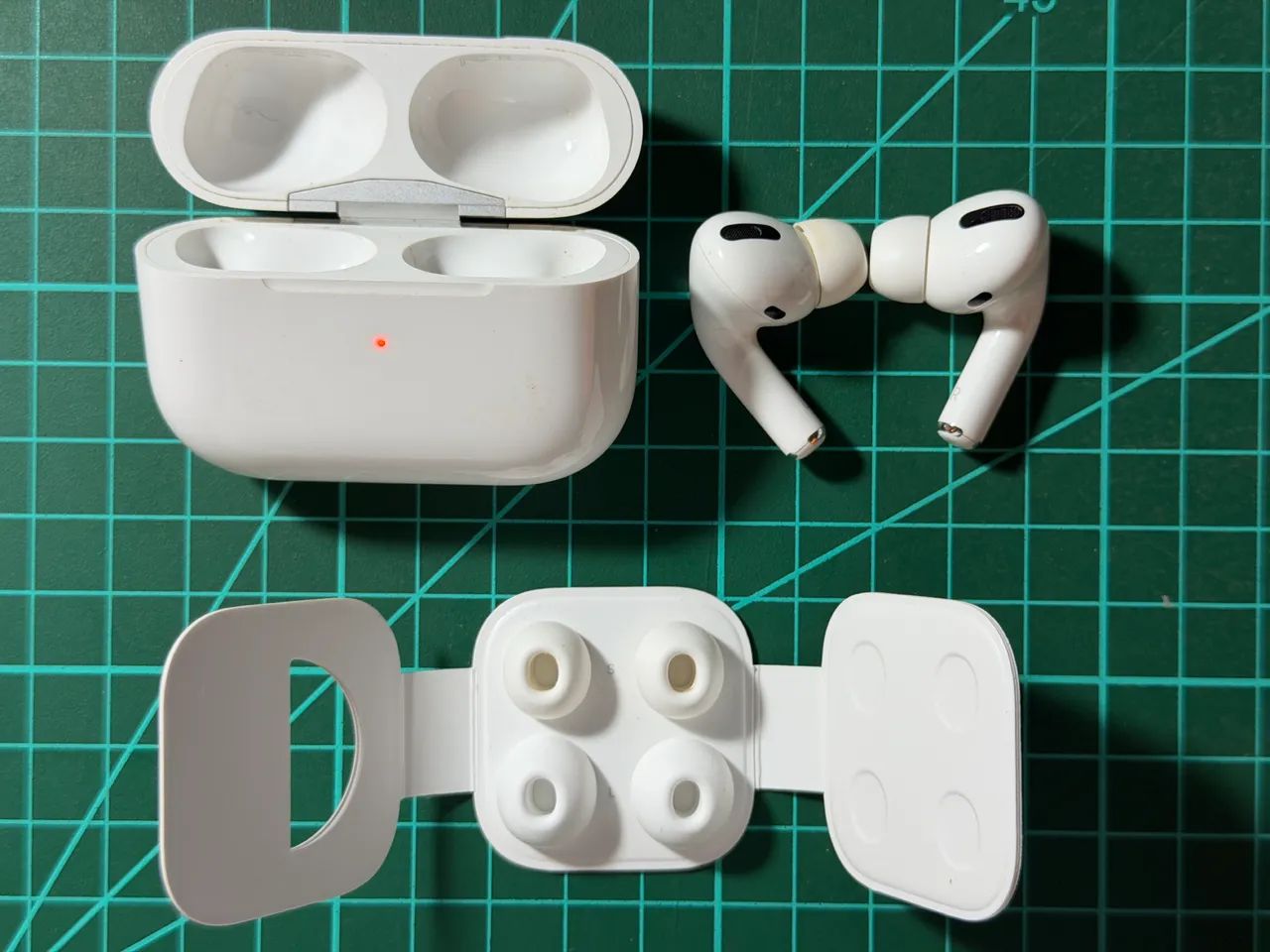 AirPods Pro - 1ª Geração na Caixa - Fones de Ouvido - Saco Grande
