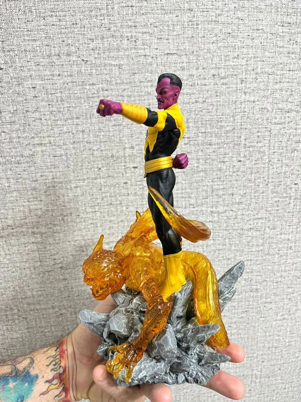 Sinestro lanterna amarela 3d  - Foto 5