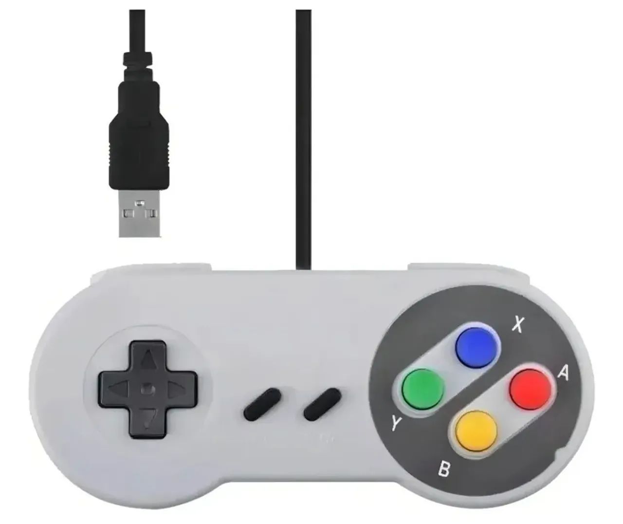 Controle de Super Nintendo Usb para PC Notebook