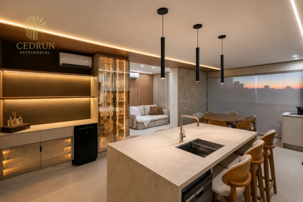 Apartamento mobiliado à venda em Maringá, Zona 07, Atto Sette, com 2 quartos, 72 m² e 2 va