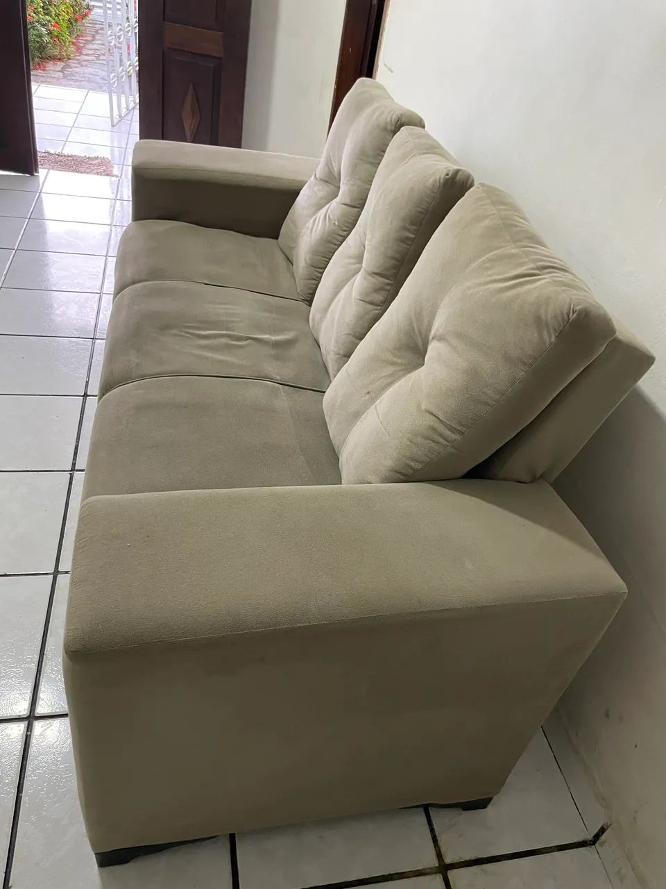 Sofá 3 lugares! Excelente conservação  - Foto 2
