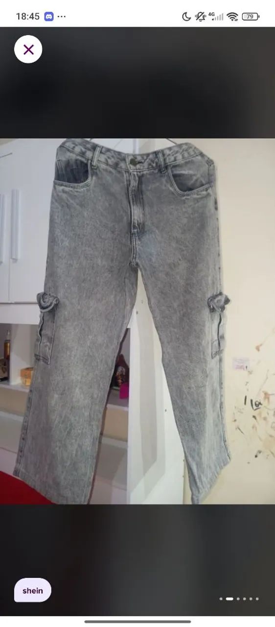 Calça Cargo da shein - Foto 5