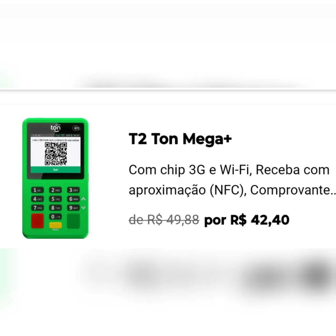 Maquininha de cartão  - Foto 4
