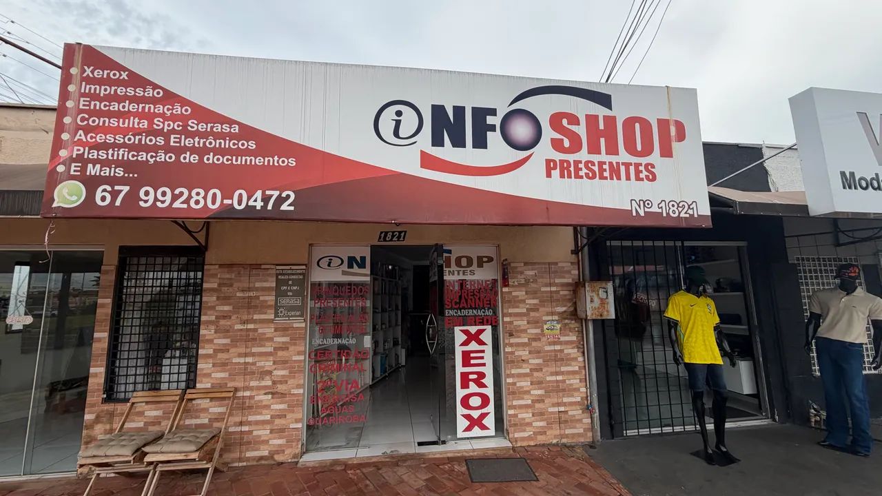 Mercadoria de informática e acessórios 