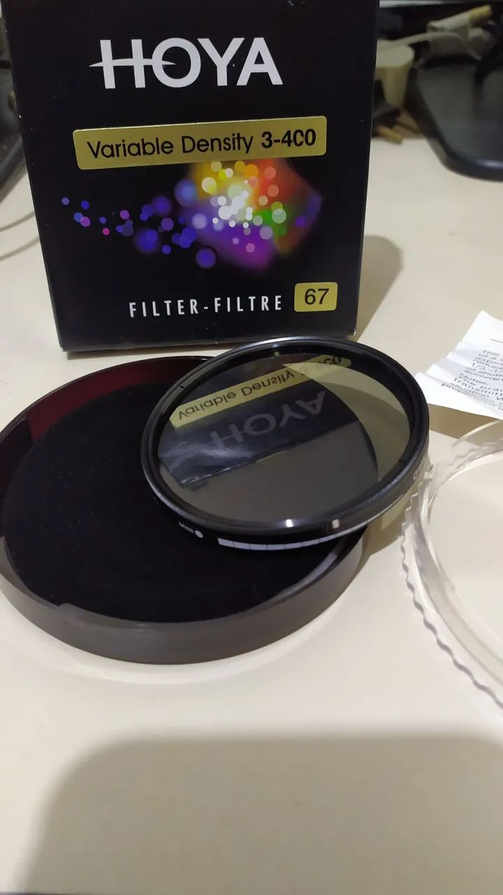 Filtros Hoya e Tiffaen para câmera DSLR - Foto 3