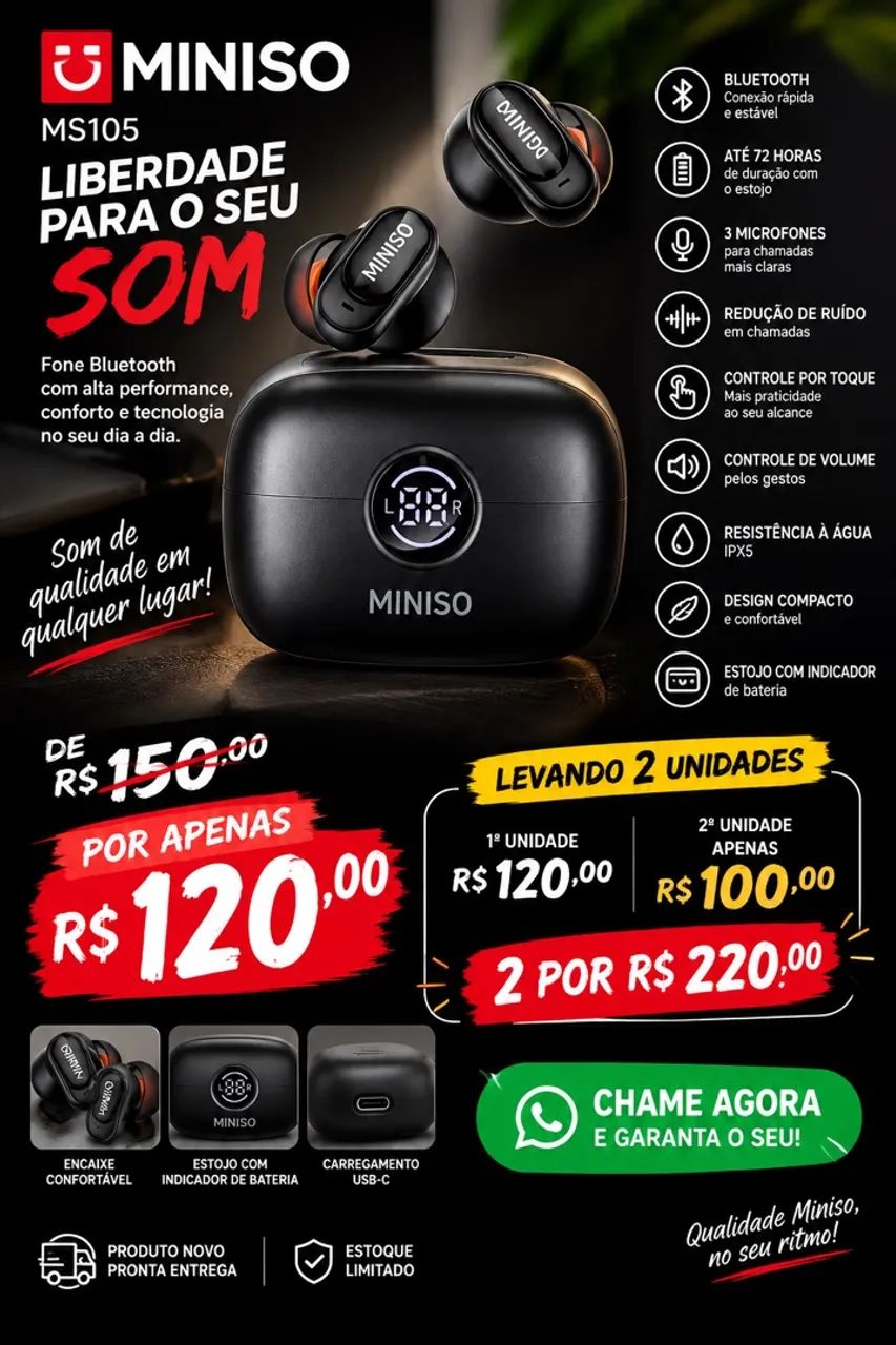 Smartwatch queima estoque  - Foto 5