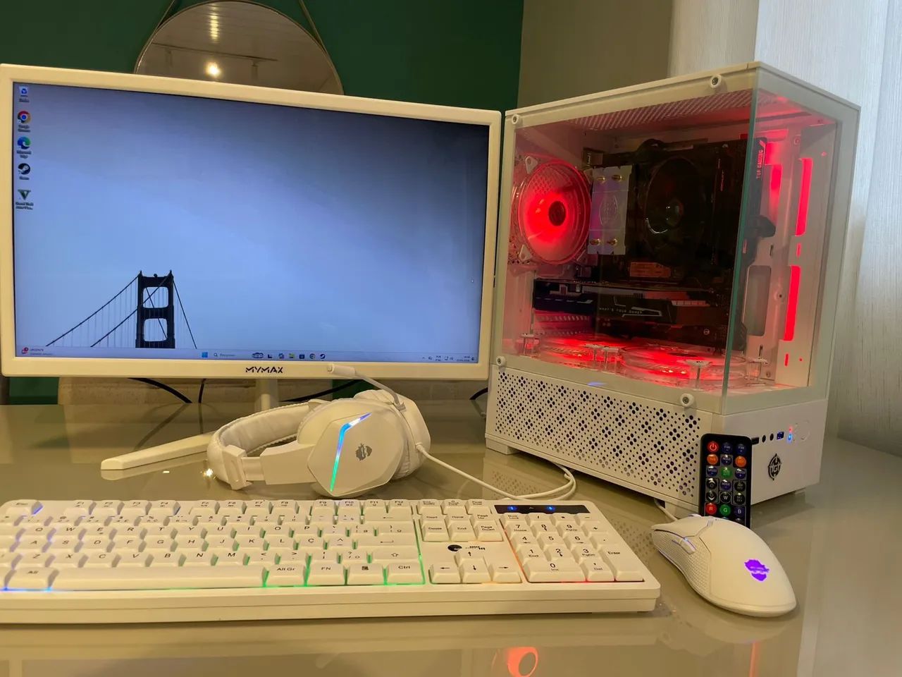 Pc gamer completo, intel i5, GTX 1650 4GB, 16GB RAM, NVME, MONITOR 75HZ, aceito cartão  - Foto 5