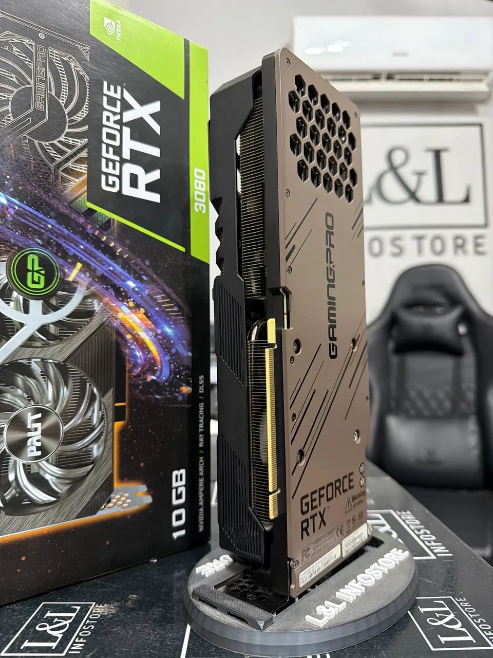 RTX 3080 10GB PALIT GAMING PRO - Foto 3