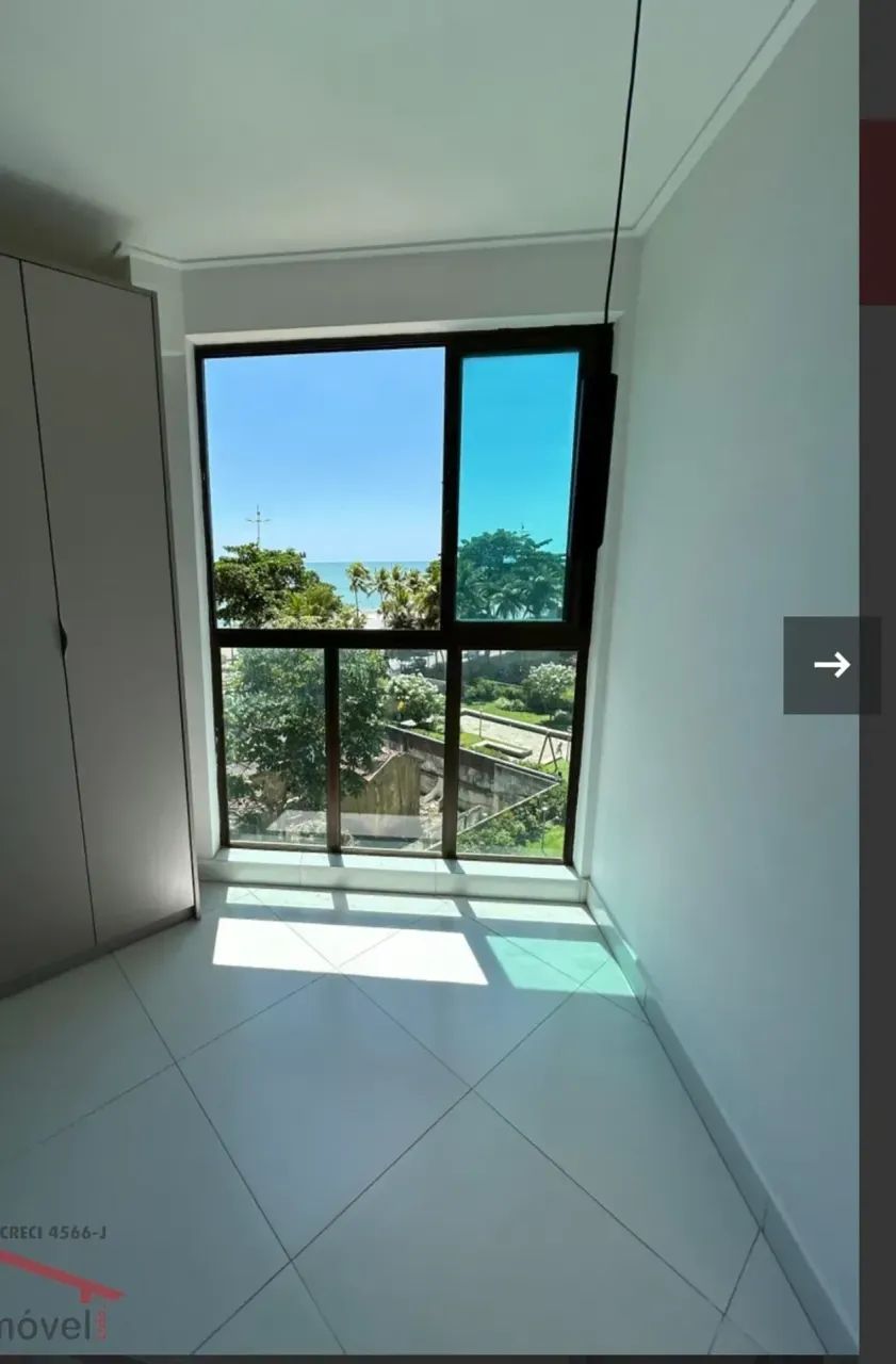 EXCELENTE FLAT MOBILIADO COM VISTA PARA O MAR - Foto 4