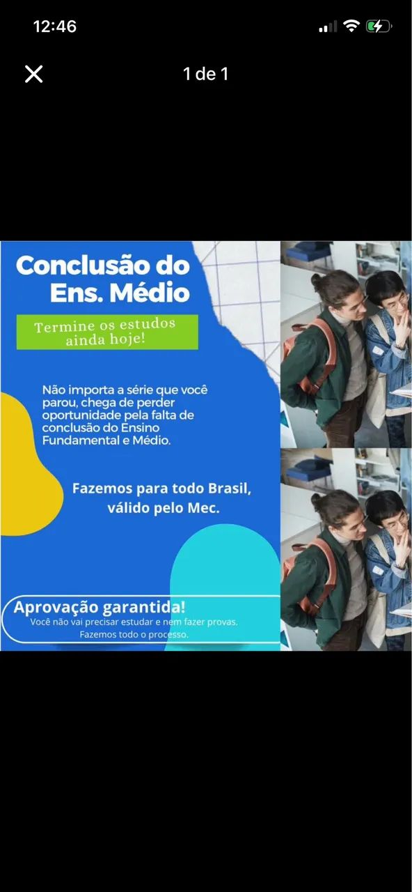 Ensino médio completo