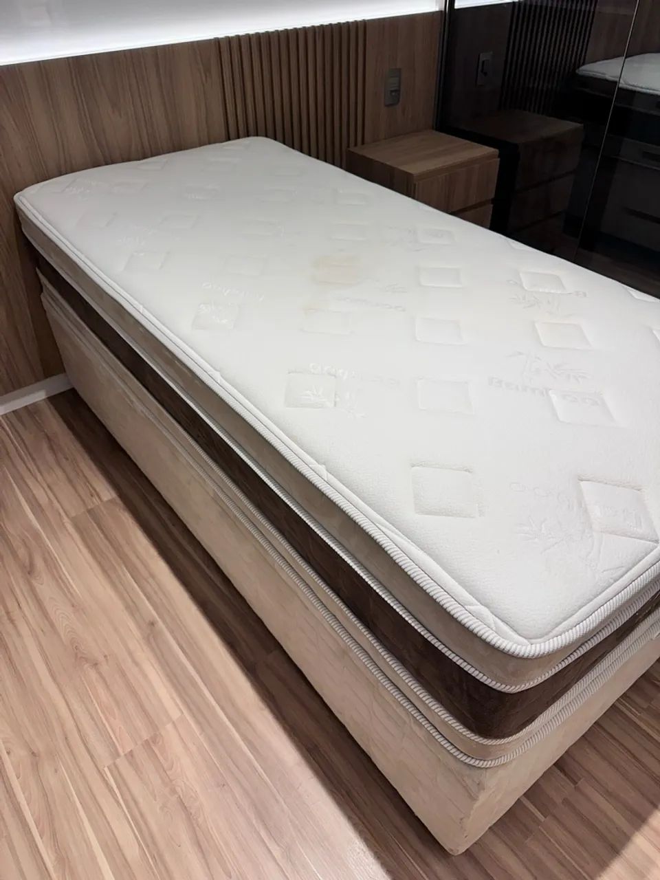 Vendo cama box e colchão de Espuma - Foto 4