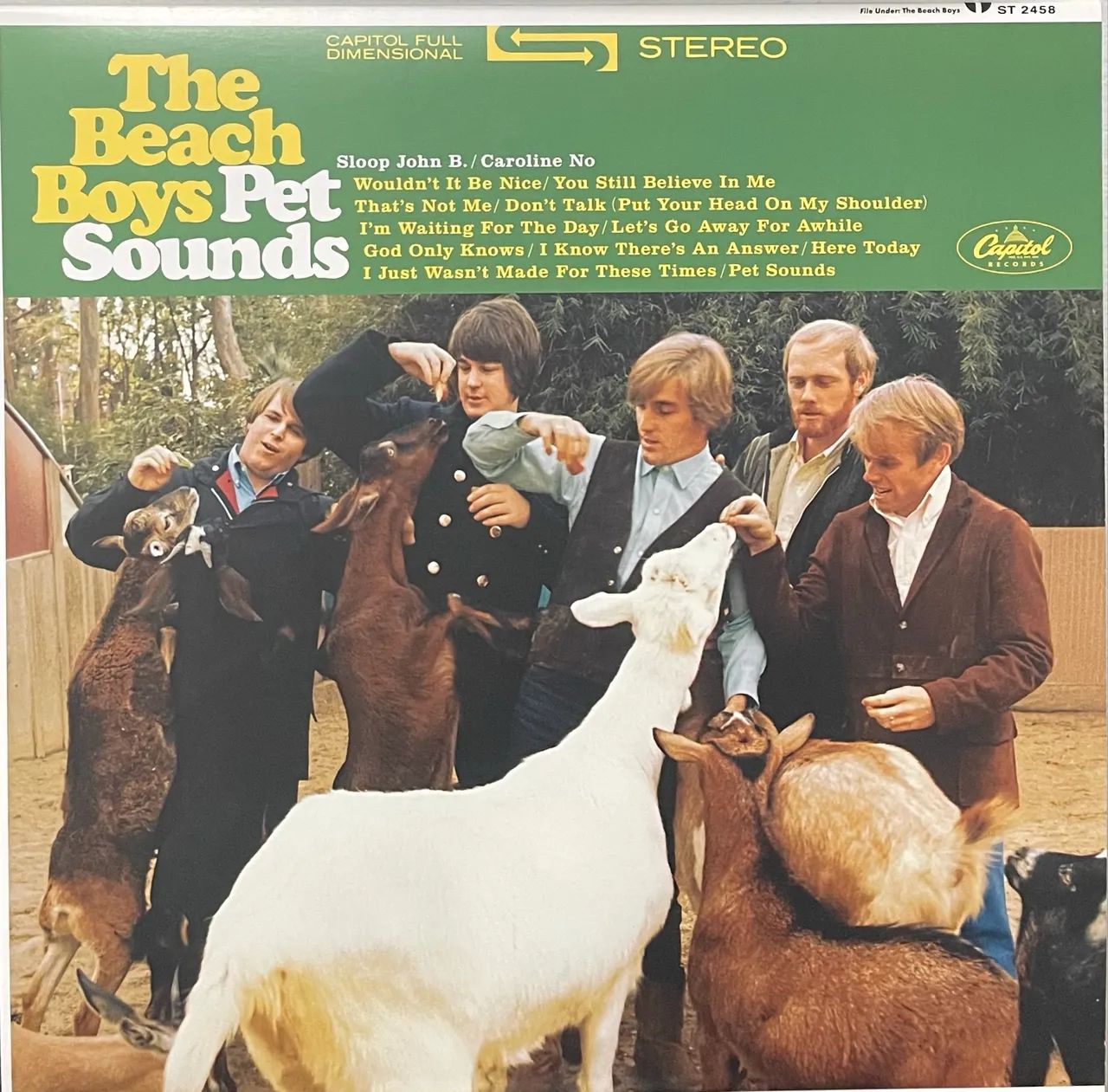 The Beach Boys Pet Sounds 1966 Lp Stereo Vinil reedição 180g - CDs