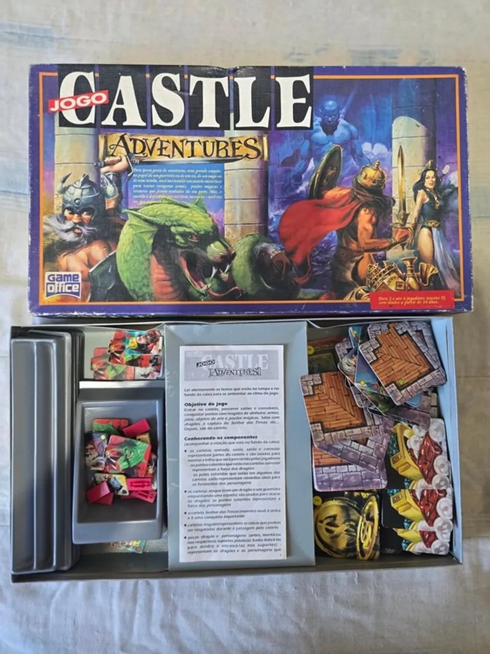  Jogo Tabuleiro Castle Adventures 2000