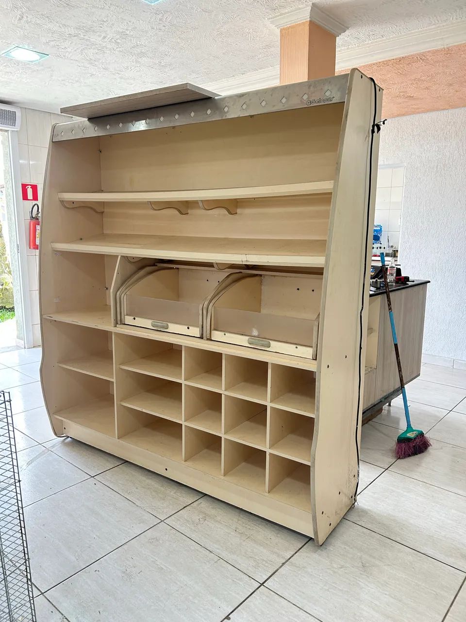Balcão de panificadora usado