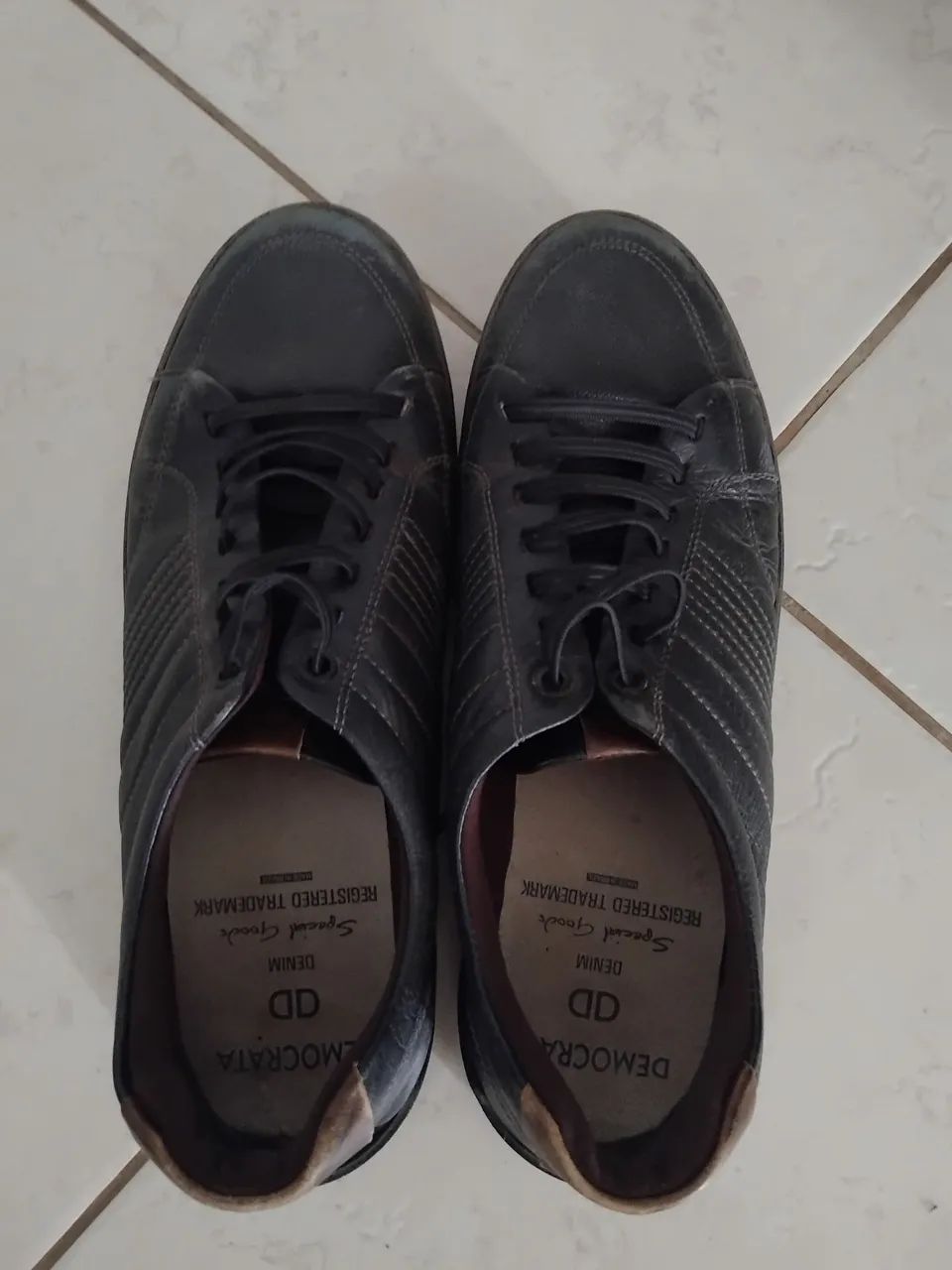 Sapato Democrata couro - Foto 2