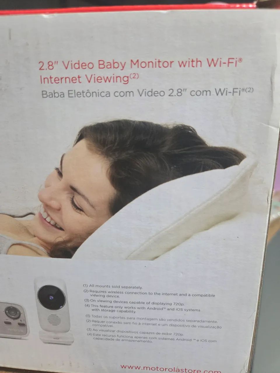 Babá eletrônica Motorola - Foto 3