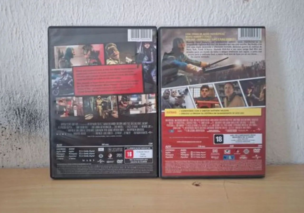 kick ass 1 e 2 DVDs - Foto 3