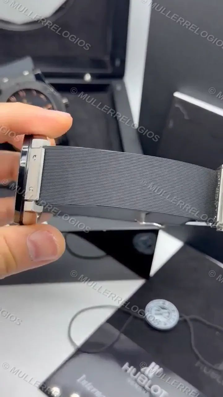 Relógio Hublot Automático + Caixa Completa - Foto 5