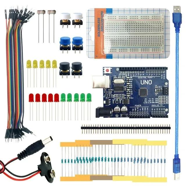 Arduino Uno Kit Smd R3 Iniciante - Foto 5