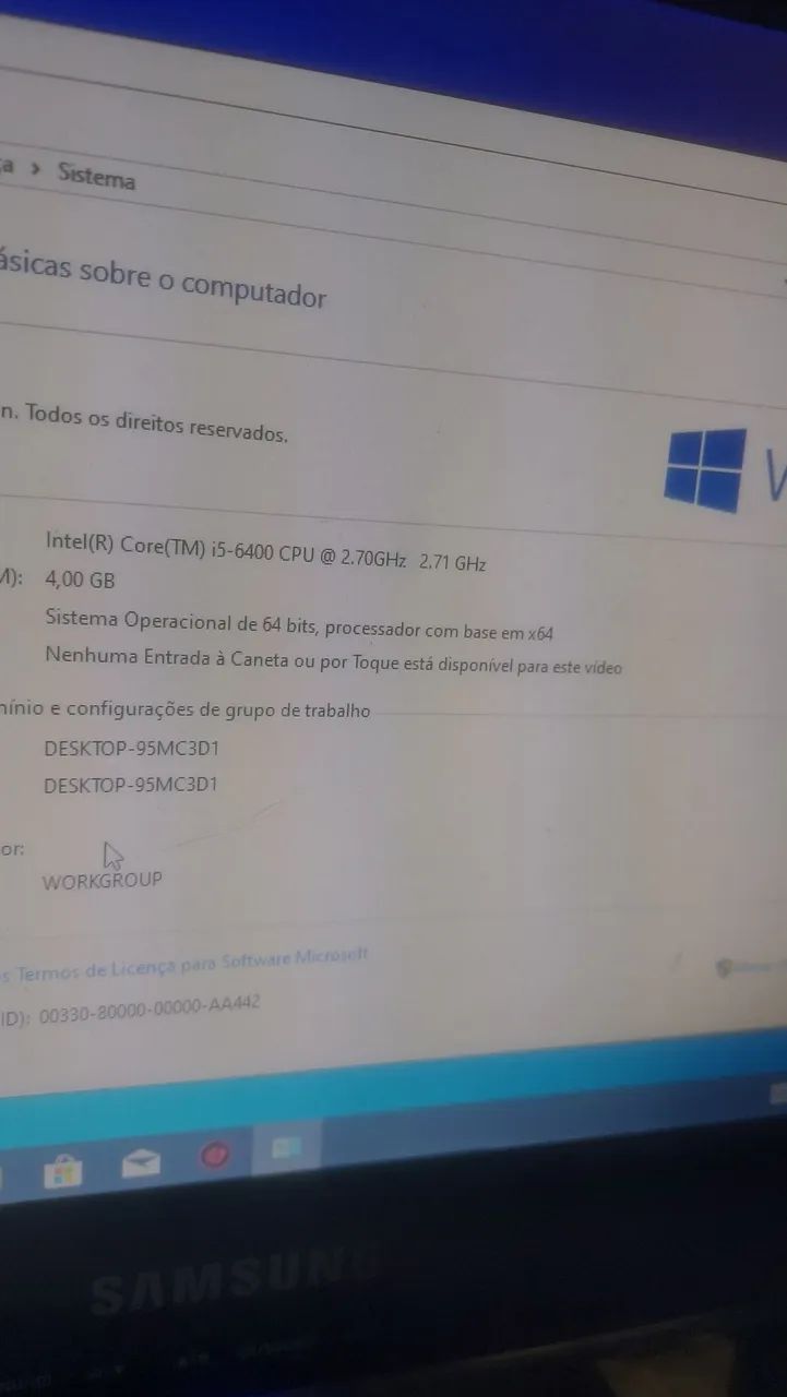 CPU DDR 4 CORE I5 SEXTA GERAÇÃO  - Foto 2
