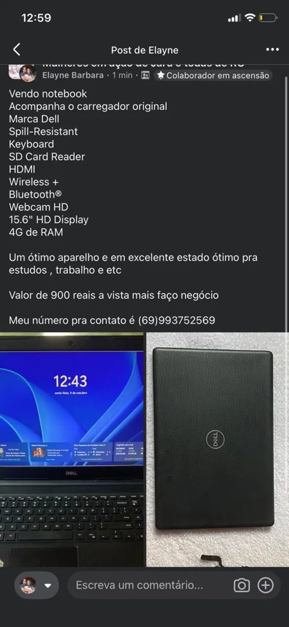 Notebook 900R$ - Foto 2