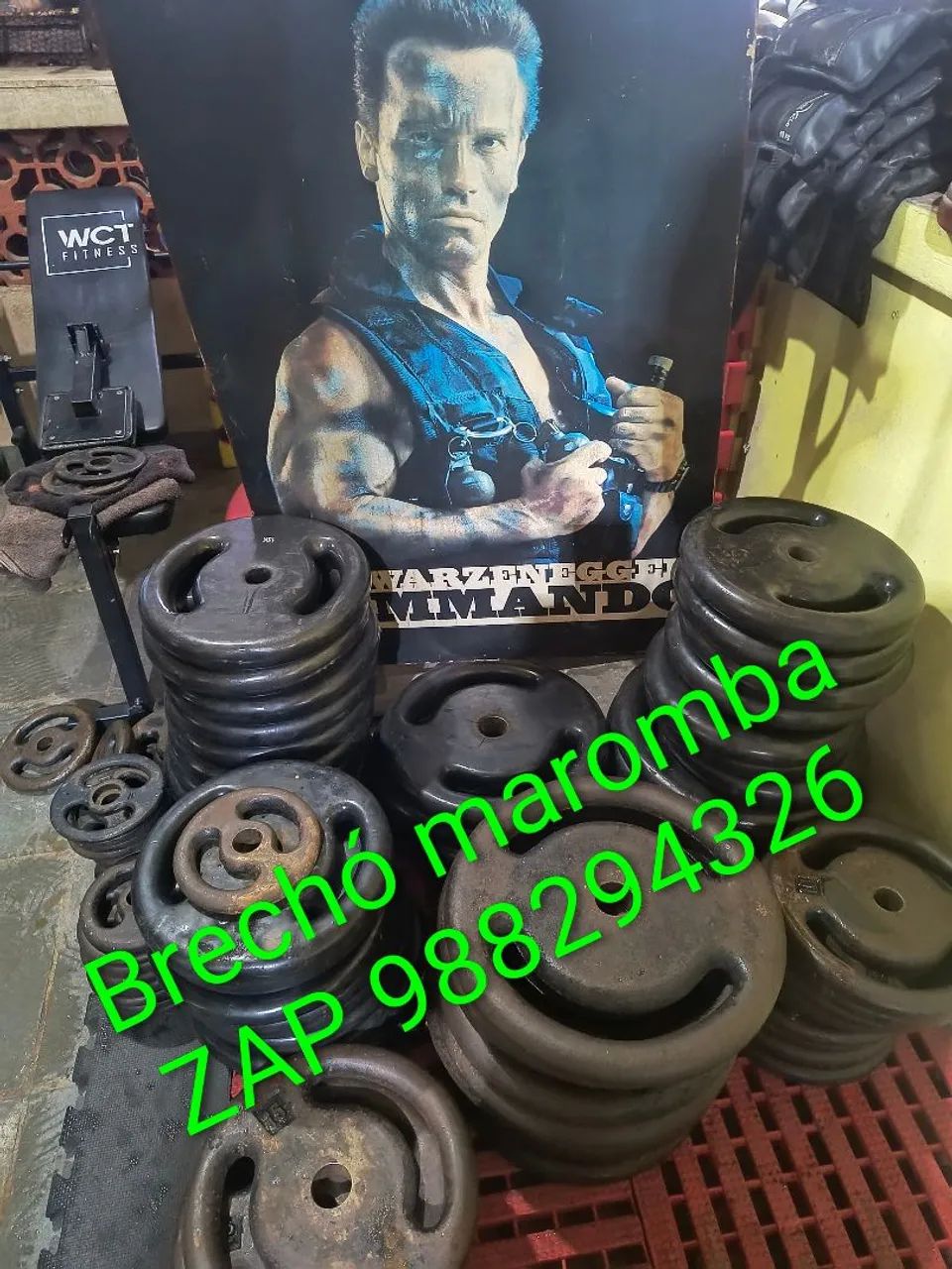 Aparelho de musculação 