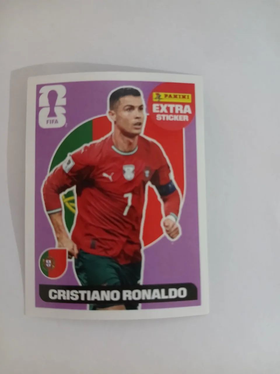 Figurinha Cristiano Ronaldo 