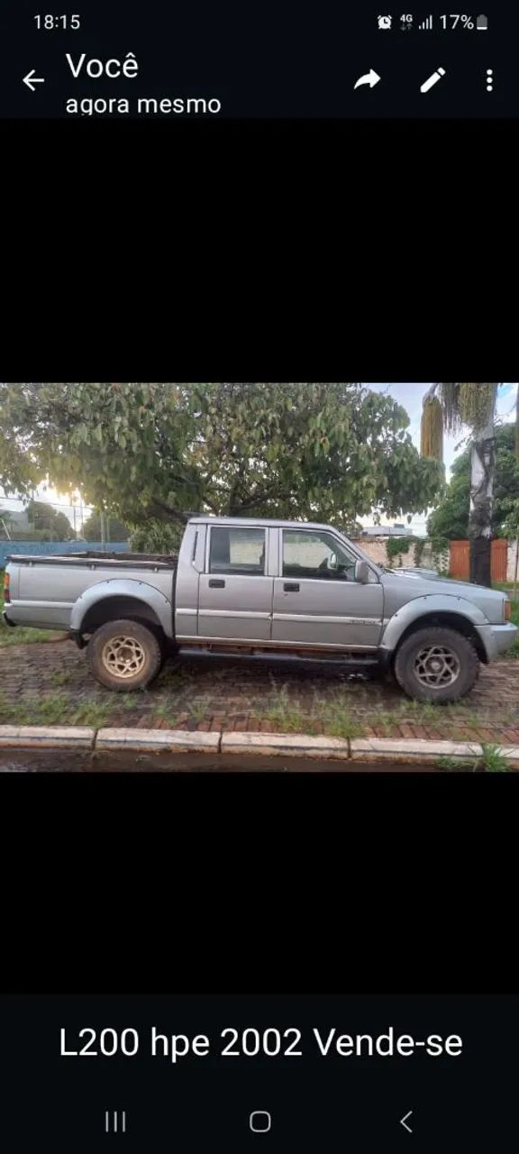 Mitsubishi L200 L200 GLS 2.5 4X4 CD Diesel 2002
