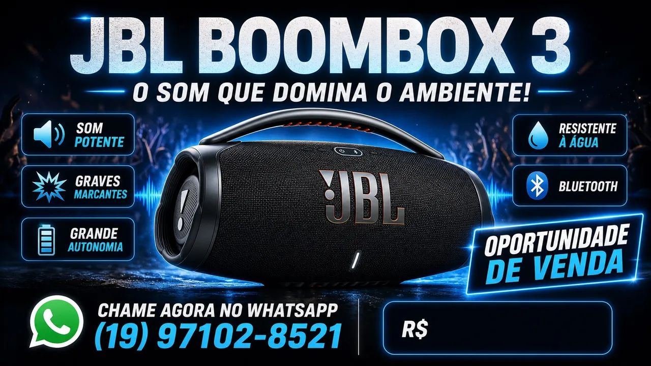 Boom Box JBL original