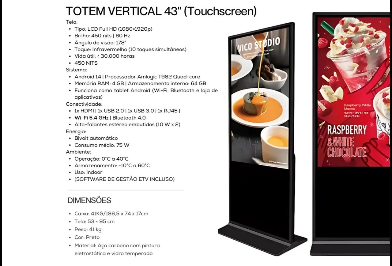 TOTEM DIGITAL TOUCH 43? - Foto 2