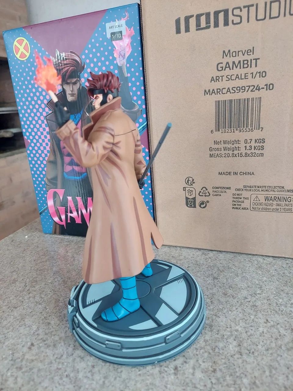 Gambit X-men 97 Iron Studios 1/10 - Foto 5