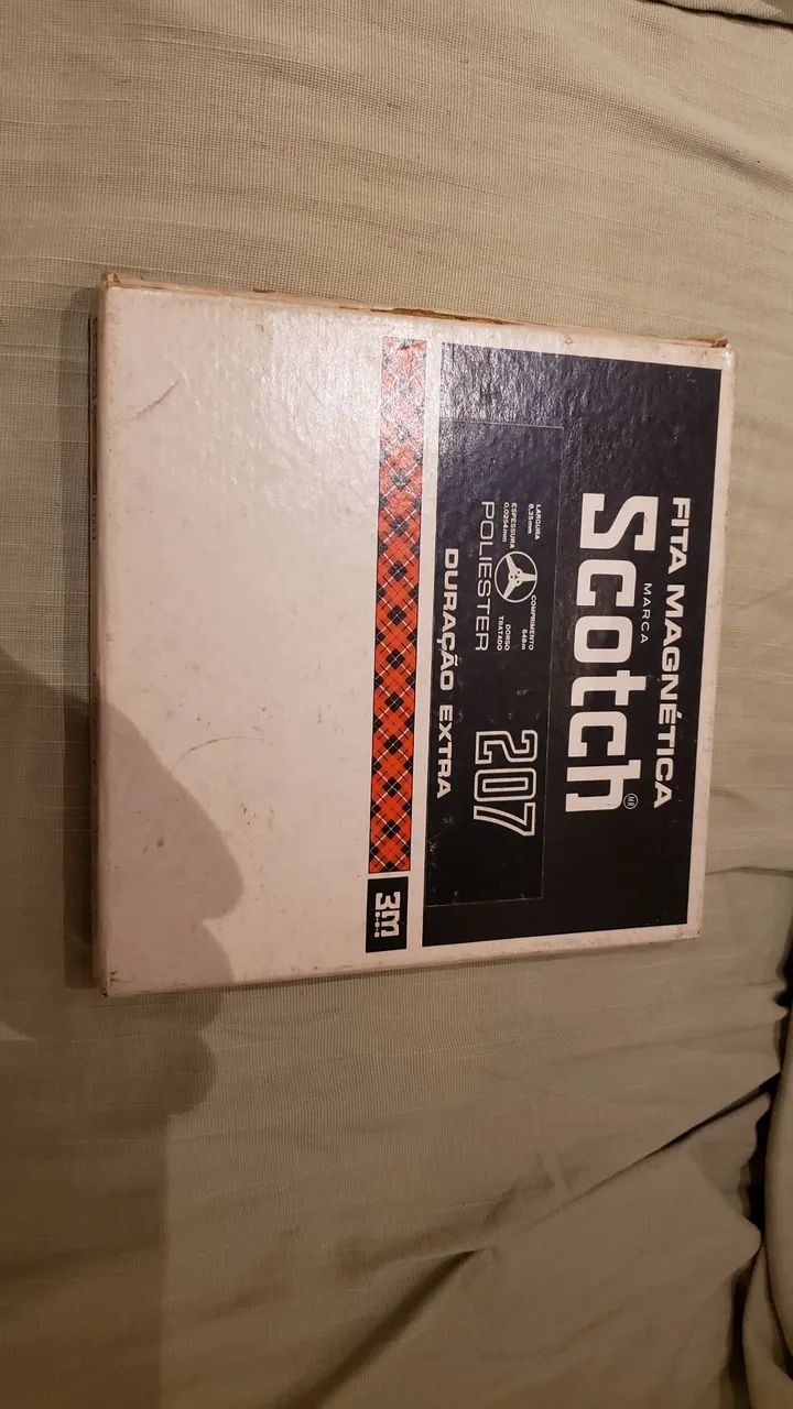 FITA PARA GRAVADOR DE ROLO SCOTCH