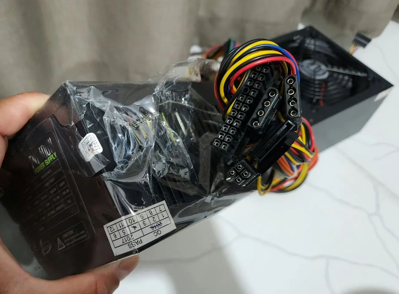 Lote com 2 fontes sem teste  - Foto 3
