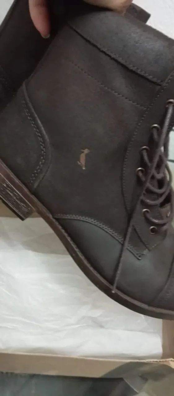 BOTA DE COURO MASCULINO 39