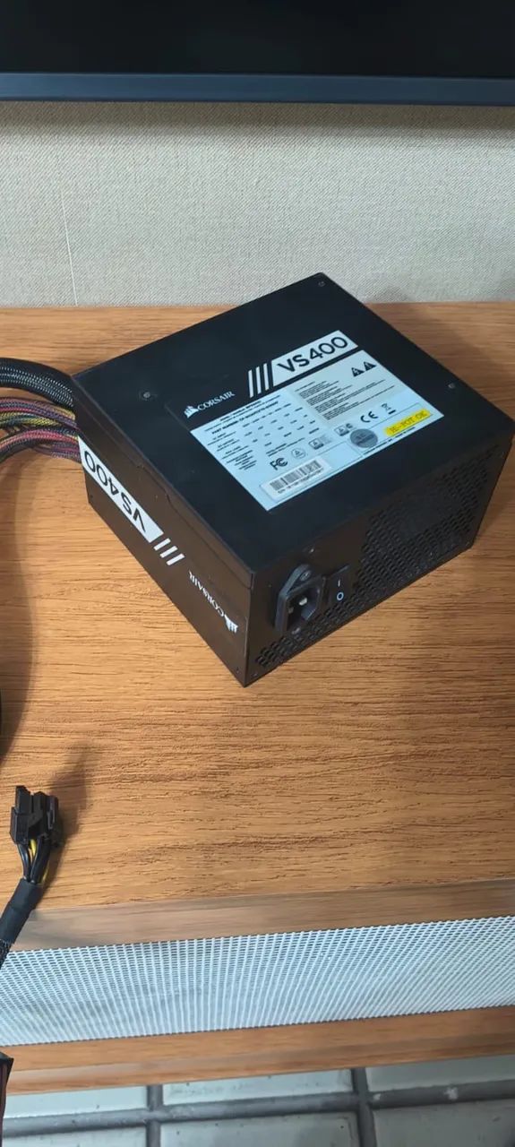 Fonte Corsair VS400 - Foto 3