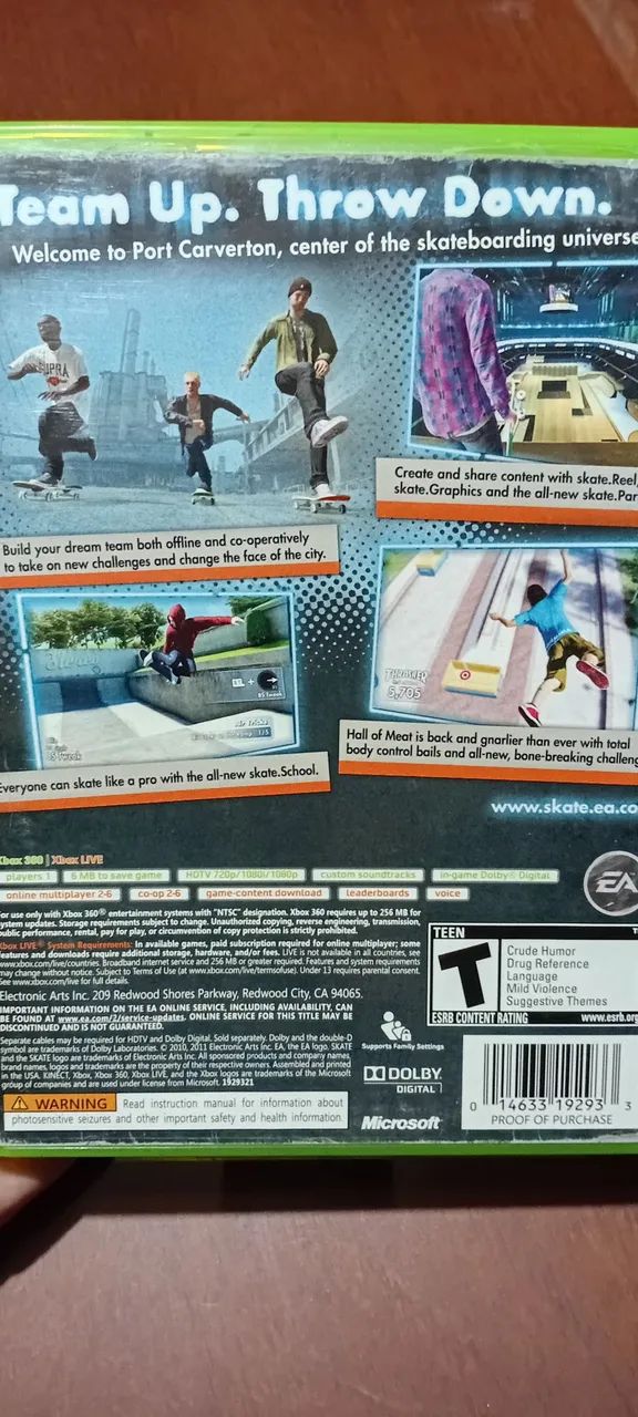 Skate 3 Microsoft Xbox 360 - Foto 2