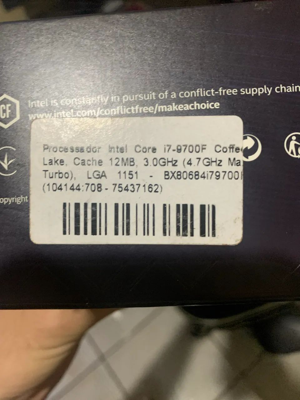 Processador i7-9700F 3GHZ LGA 1151 - Foto 2