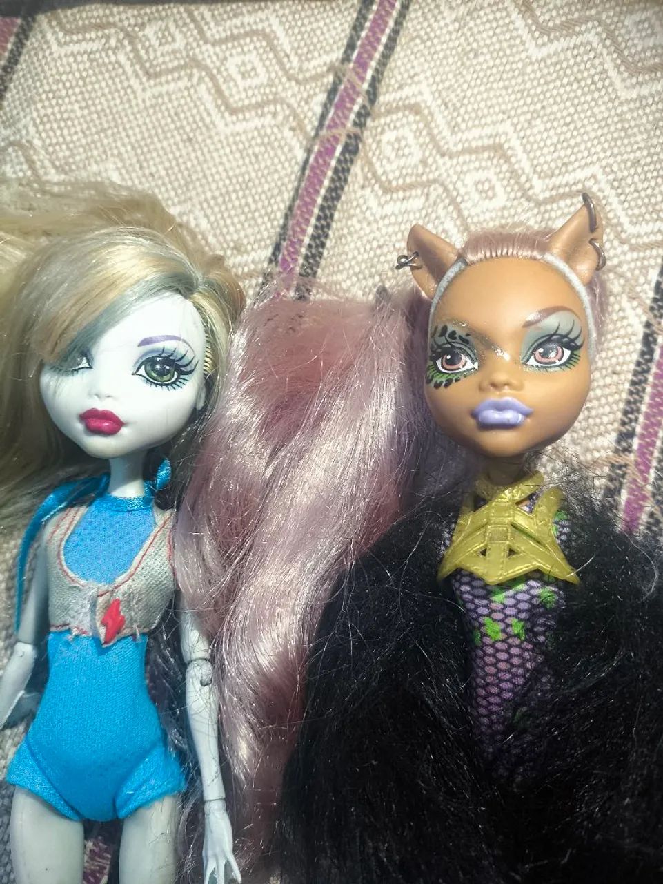 Monster high lote lagoona e clawdeen  - Foto 2