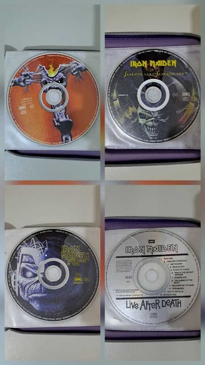 Lote CD's Rock Metal ORIGINAIS! - Foto 4