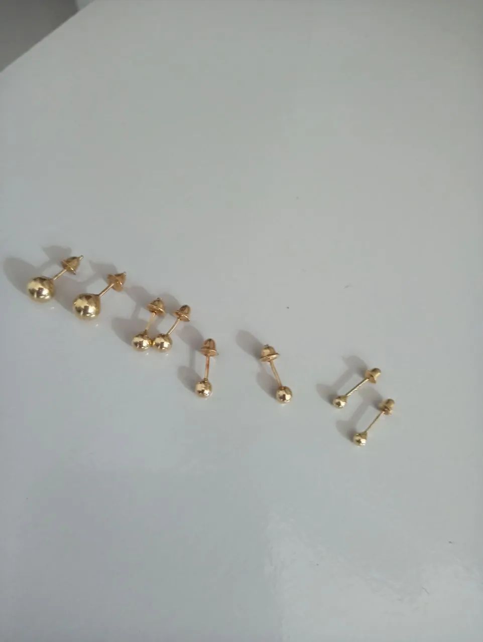 Brinco de ouro 18k 