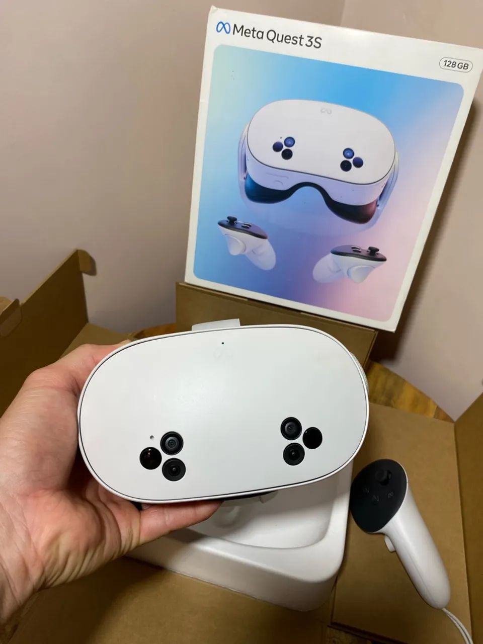 Meta Quest 3S 128gb Na Caixa com NF parcelo no cartão! - Consoles