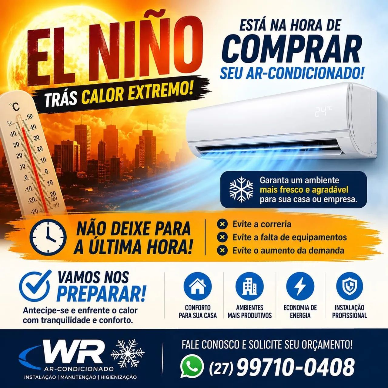 Wr ar-condicionado  - Foto 2
