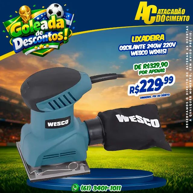 極美品　イスラエル　2007年　100新シェケル　P-61c Lixadeira Oscilante 240W 220V Wesco WS4151 - Ferramentas de