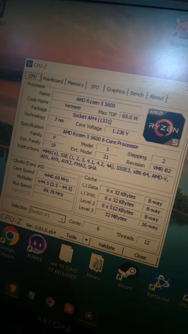 Processador Ryzen 5 5600 AMD - Foto 4