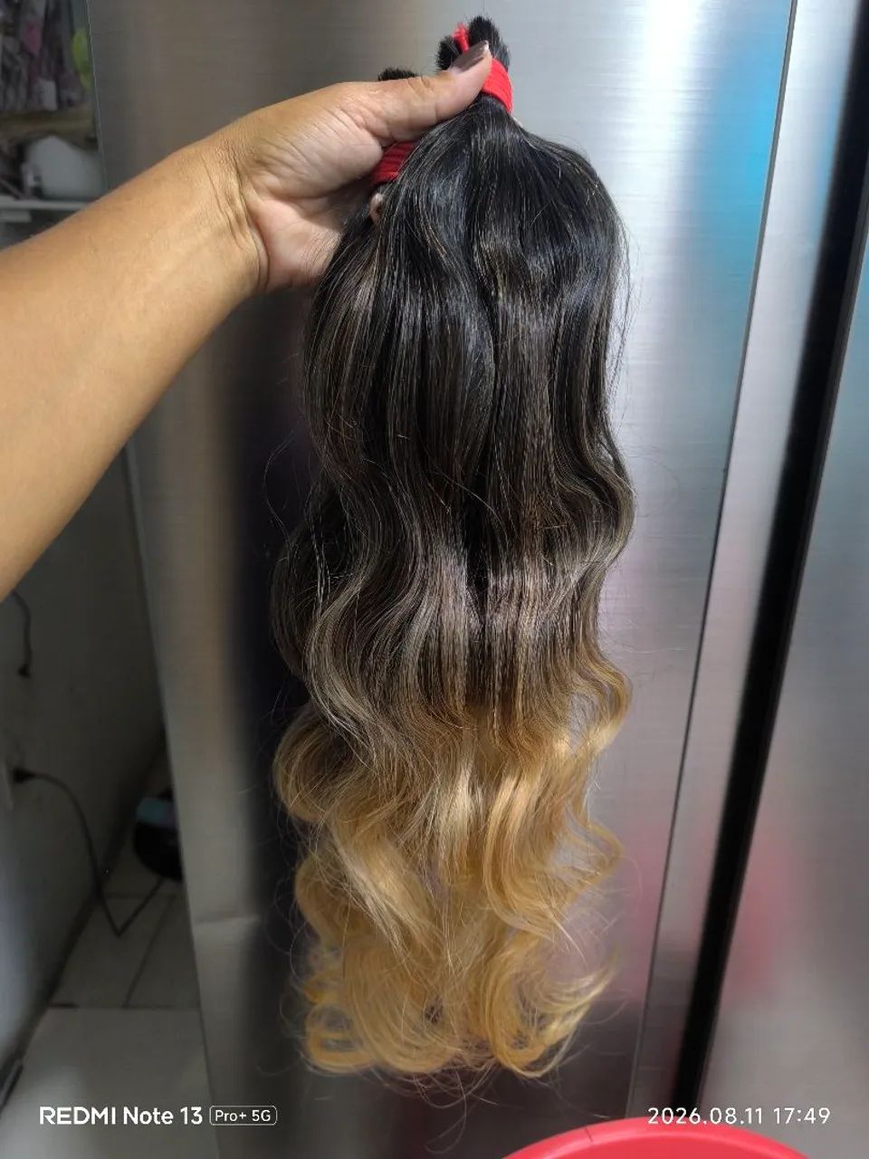 Cabelo indiano classe A ombré hair 65cm - Foto 2