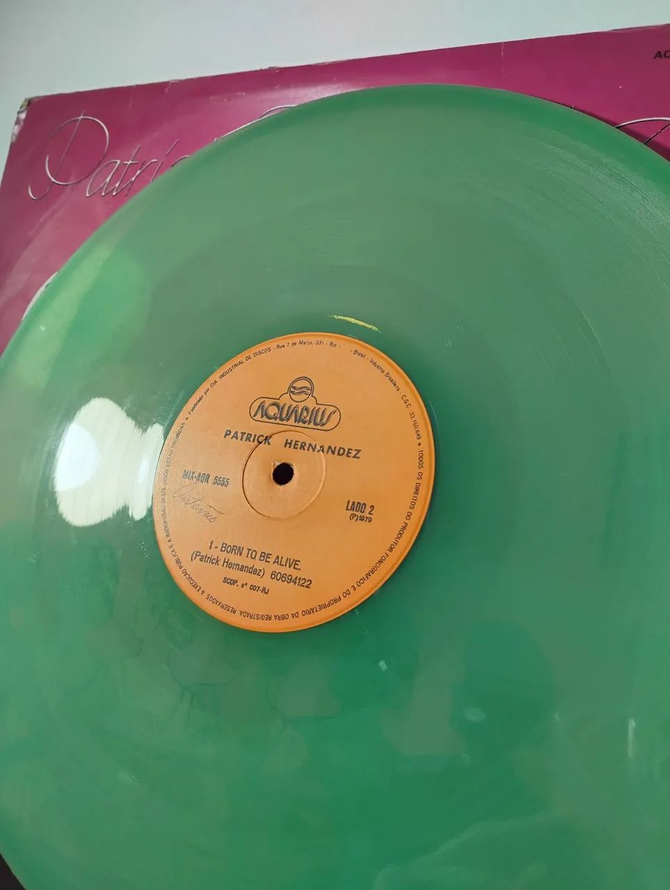 LP Vinil Born to Be Alive - Patrick Hernandez (1979) - Foto 2