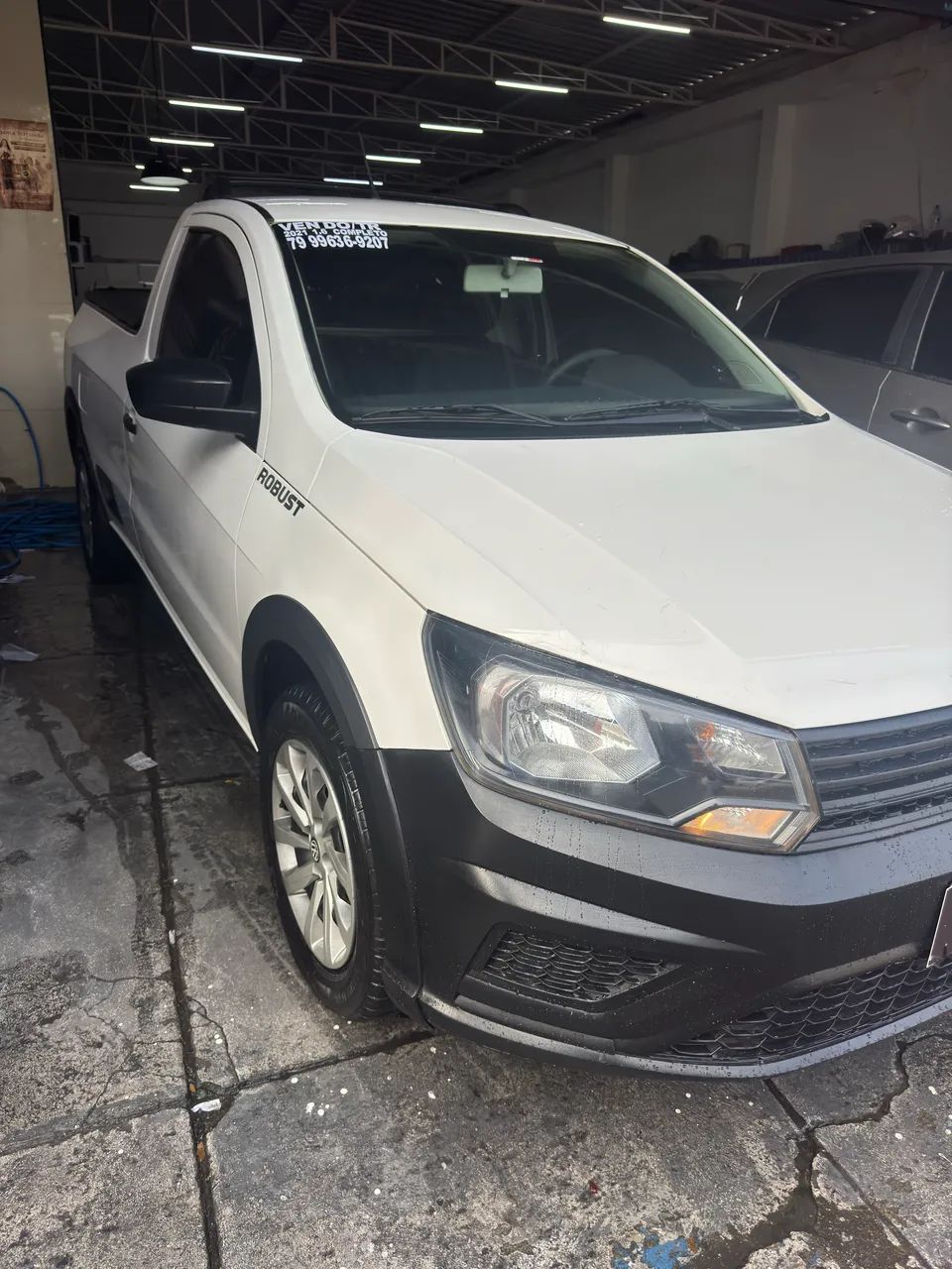 Volkswagen Saveiro Robust 1.6 Total Flex 8V 2021 - Foto 2
