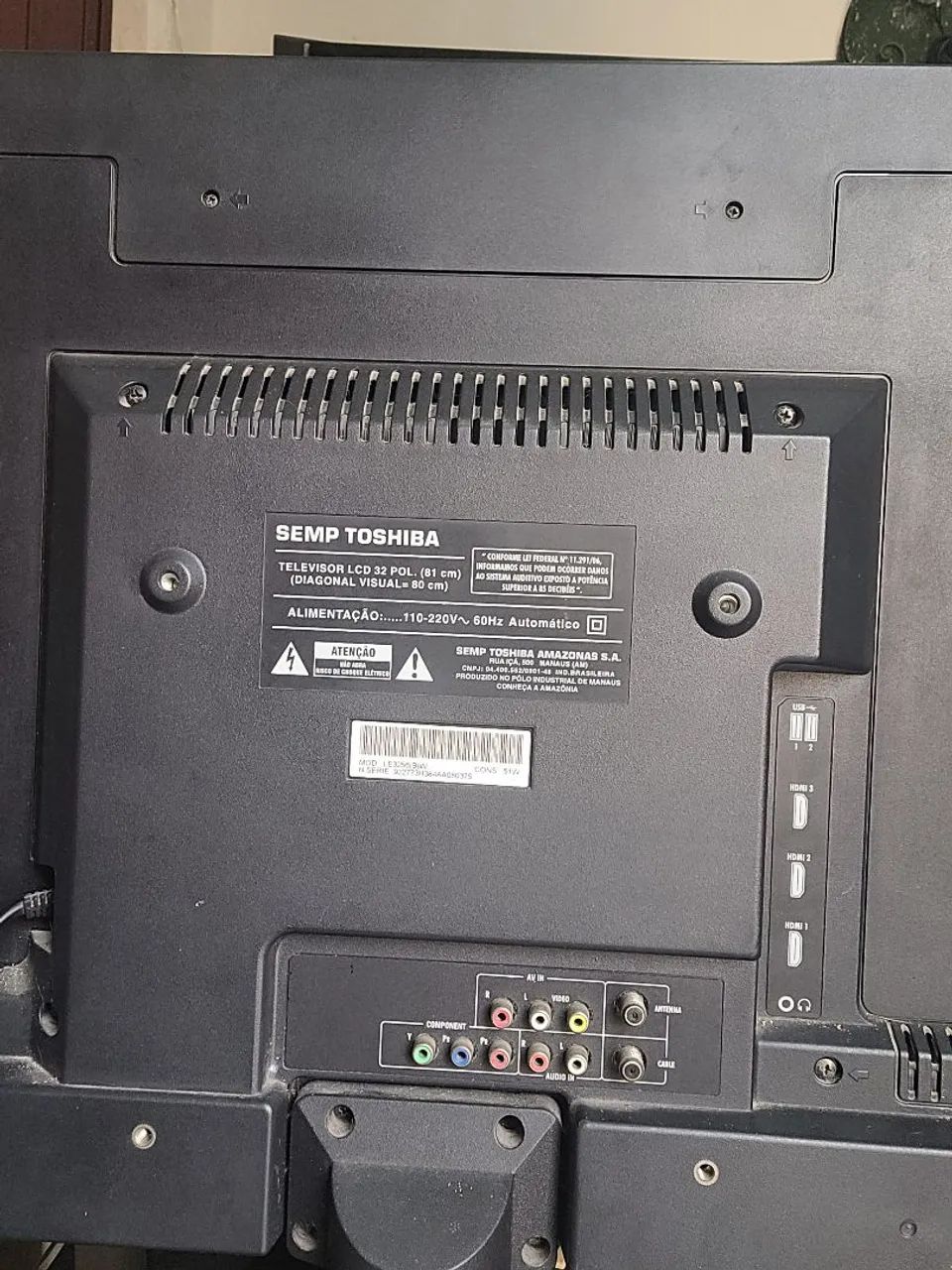 Tv semp toshiba 32 polegadas - Foto 3